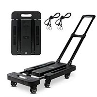 Folding Hand Truck Trolley Cart, 400 lbs Capacity