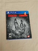 PS4 Evolve game