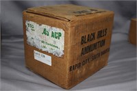Unopened Case .45ACP Black Hills Ammo - 500 rounds