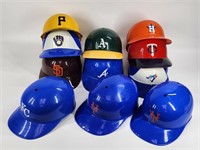 ASSORTED LOT OF KIDS BASEBALL HELMETS