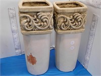 2 CERAMIC VASES