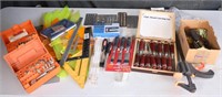 Assortment of Tools: Wood Carving Set & More
