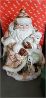 Fitz & Floyd Santa cookie jar