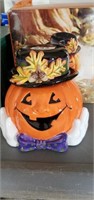 Fitz & Floyd pumpkin cookie/candy jar