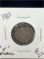 1903 V Nickel