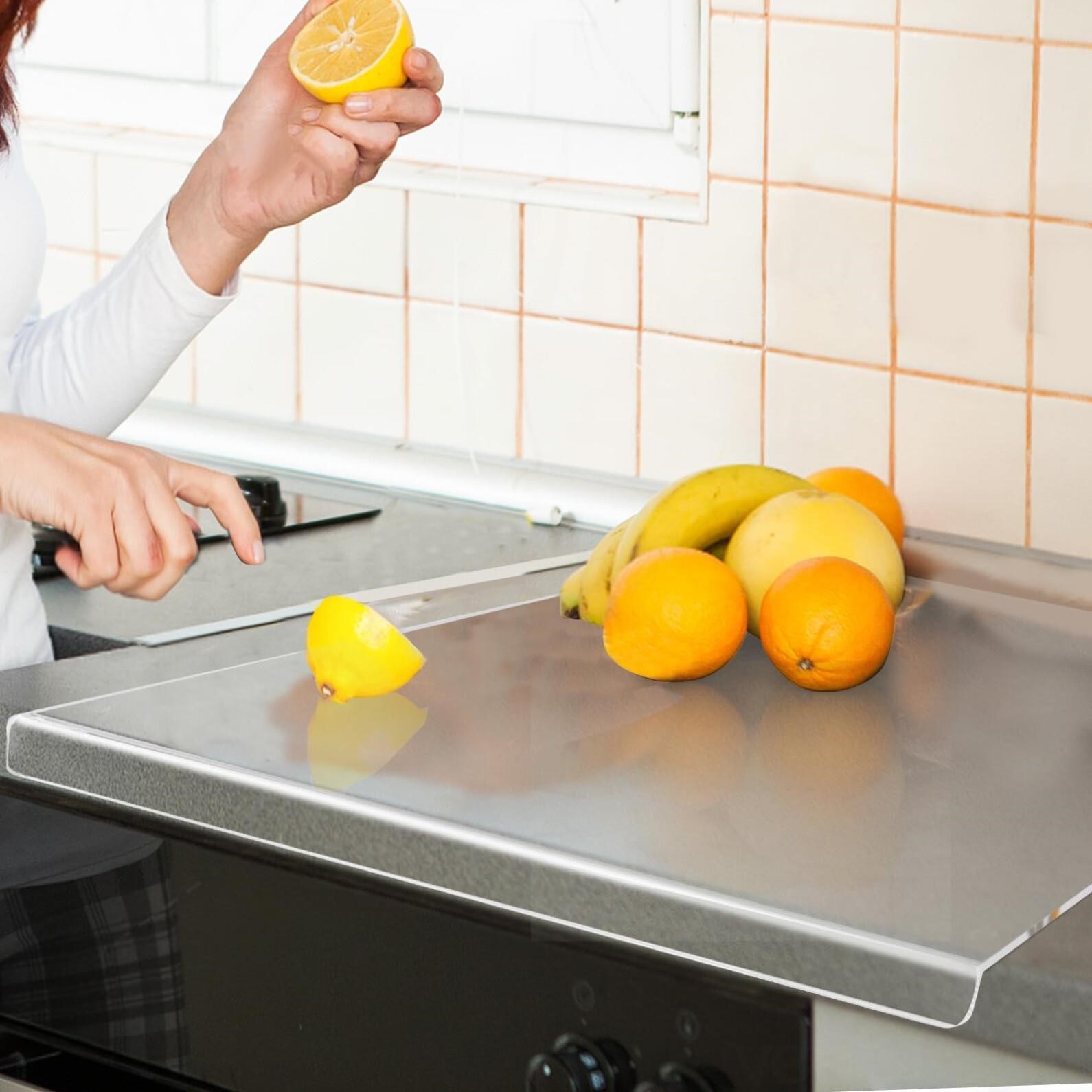 Acrylic Cutting Boards for Kitchen Counter, Clear