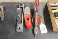 Various Hand Wood Working Tools
