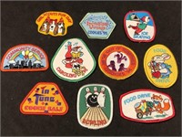 Ten Vintage Girl Scout patches