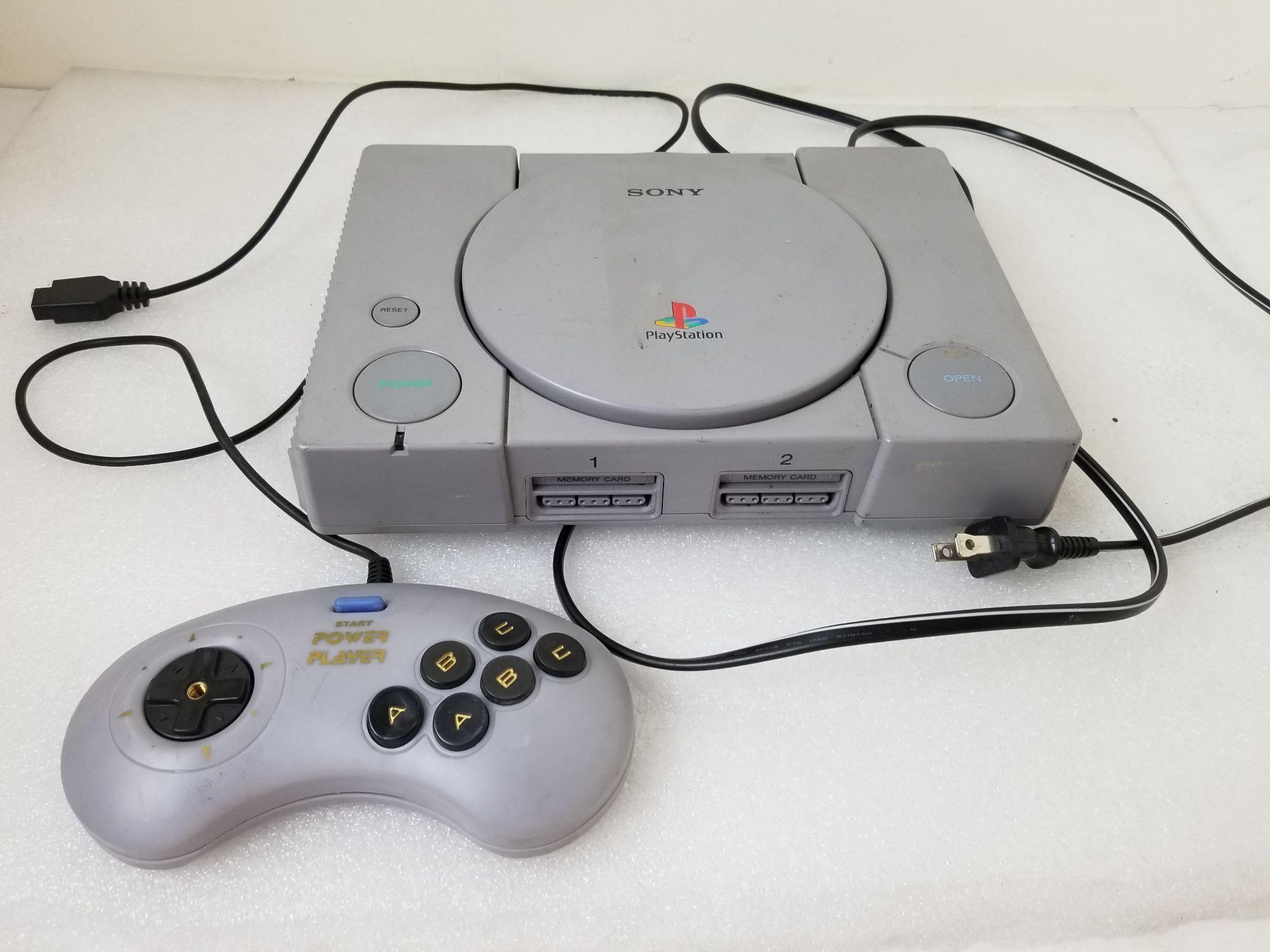 Original Playstation, Controller, and Spyro Games