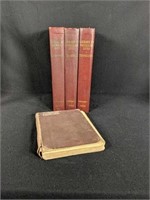 1889 Tennessee History Book & 3 Volume Tn Lives