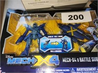 DISNEY MECH X4 ACTION FIGURES NIB