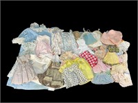 Lot of Assorted Vintage Doll Clothing