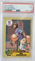 1987 Topps Future Stars #170, Bo Jackson (NM 7)