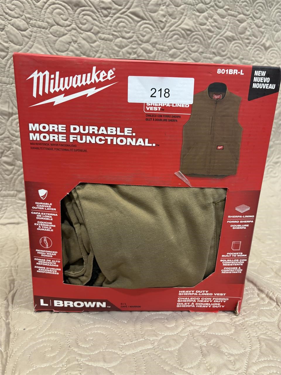 Milwaukee large heavy duty vest