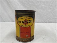 Pennzoil 1 lb water pump grease tin