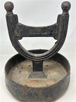Vintage carron cast iron boot scraper
