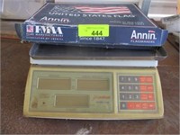 American flag, Cardinal Model C530 scales