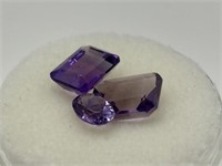 Natural Amethyst Loose Gemstones - 3.8ct