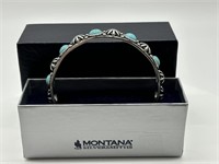 Montana Silversmiths Turquoise Cuff Bracelet