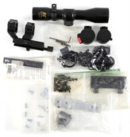 NCSTAR 4X30 RIFLE SCOPE AND FIREARM ACCESSORIES