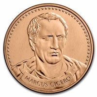 1 Oz Copper Round Founders Of Liberty - Cicero