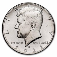 2022-d Kennedy Half Dollar Bu