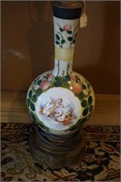 Vintage Hand Painted Lamp