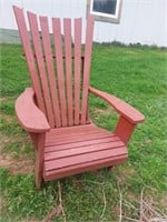 Wooden Adirondack Chair - local pickup only