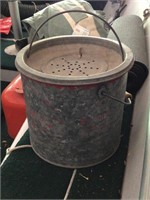 Old minnow bucket