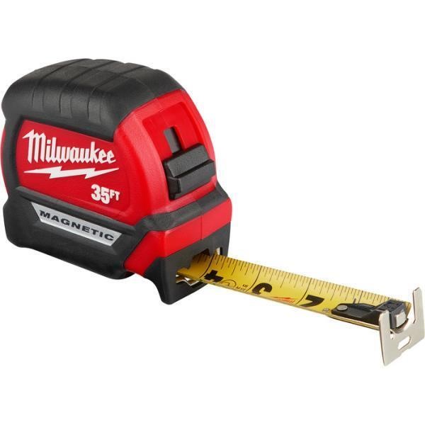 35 Ft. X 1-1/16 in. Compact Magnetic Tape Measure