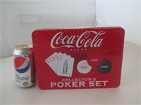 Coffret  COCA COLA  Collector's Poker Set