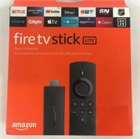 New Fire TV Stick Lite Open Package