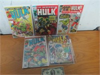 Vintage Marvel Incredible Hulk Comic Books -