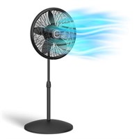 Lasko Oscillating Pedestal Fan, Adjustable Height