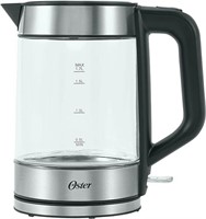 Oster Illuminating Electric Glass Kettle 1.7L