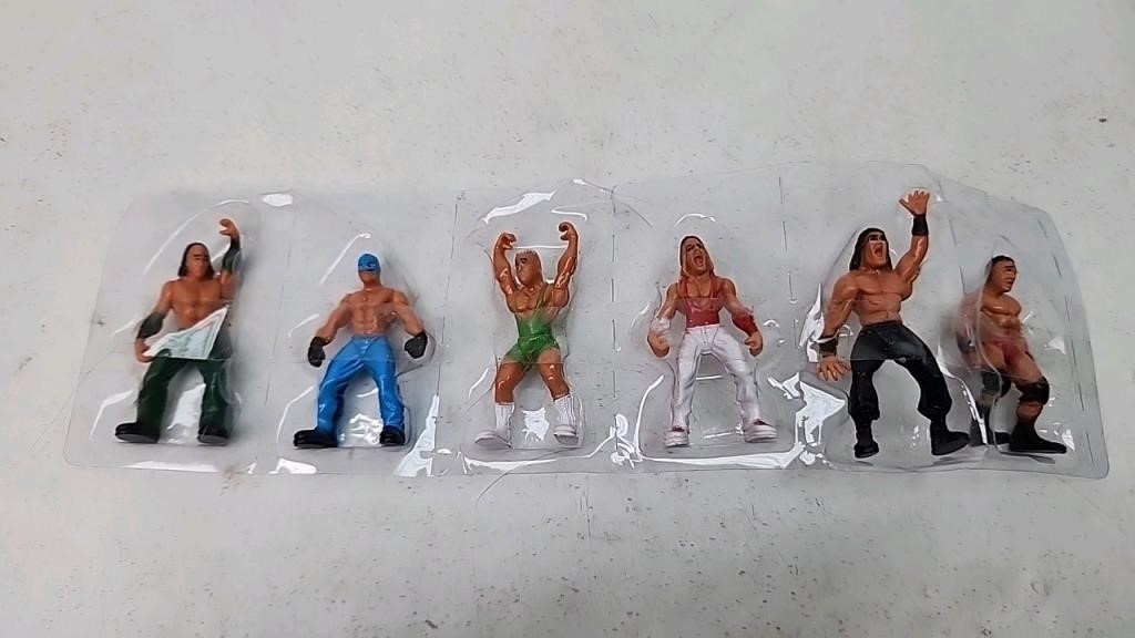 Mini Wrestling figurines