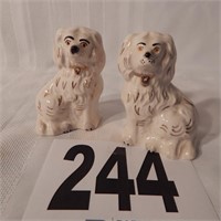 ROYAL DOULTON PAIR OF DOG FIGURINES MADE IN