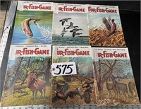 1977 Full Year Fur-Fish-Game Magazines