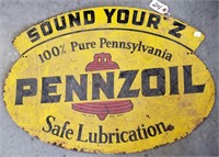 "Pennzoil" Sign