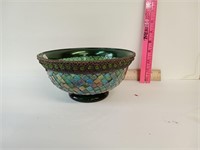 Green Sounder Glass Bowl