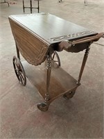 Serving cart, antique