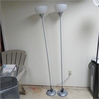 Silver Floor Lamps