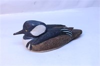 Carved Painted Duck Decoy Ornament
