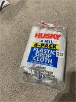 PLASTIC DROP CLOTHS