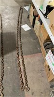 Approx 17 foot heavy log chain