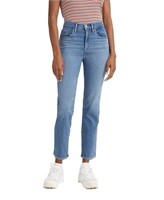 Size 26 Levis Womens 724 High Rise Straight Crop