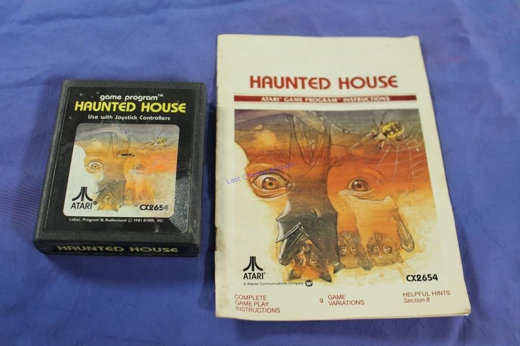 Atari 2600 Haunted House w/Manual