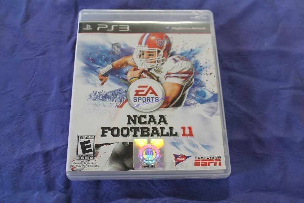 PS3  NCAA Football 11