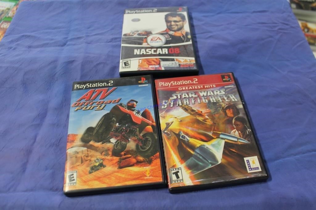 PS2 Nascar 08,ATV Offroad Fury