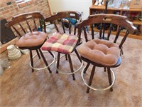 3 bar stool chairs